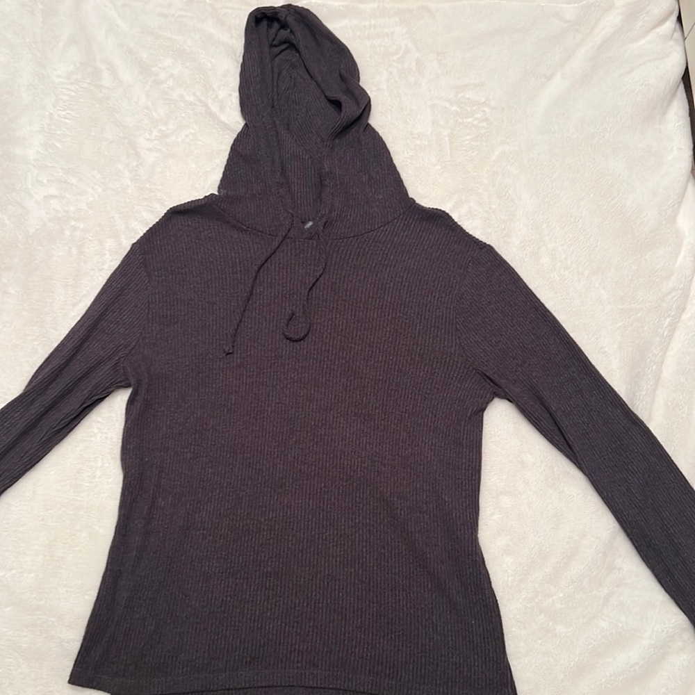 Gray thin hoodie